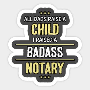 Badass Notary Sticker